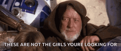 Jedi Mind Trick Girls Meme Obiwan Kenobi GIF