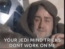 Jedi Mind Trick Hilarious Chubby Face Swap GIF