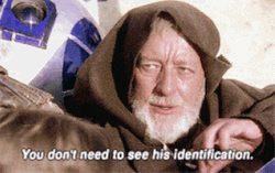 Jedi Mind Trick Obiwan Kenobi Identification Meme GIF
