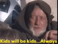 Jedi Mind Trick Obiwan Kids Will Be Kids GIF
