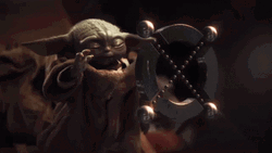 Jedi Mind Trick Yoda Telekinesis GIF