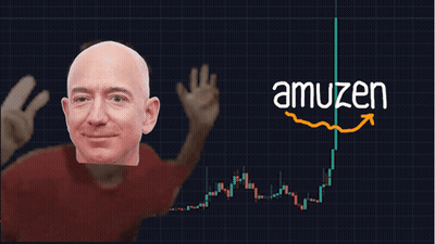 Jeff Bezos With Amuzun Chart GIF