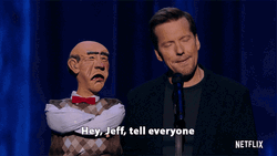 Jeff Dunham And Walter GIF