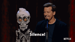 Jeff Dunham Silence GIF