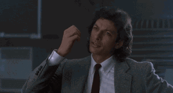 Jeff Goldblum Chuckle GIF