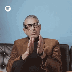 Jeff Goldblum Clapping GIF