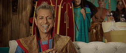 Jeff Goldblum From Smiling To Not Funny Reaction GIF