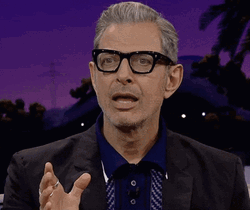 Jeff Goldblum Not Sure GIF