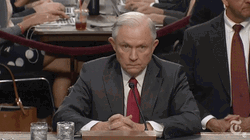 Jeff Sessions Burp During Congress GIF