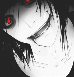 Jeff The Killer Anime Poster Smile GIF