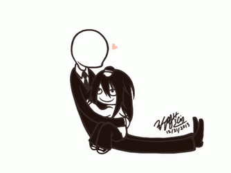 Jeff The Killer Kid Carried By No Face GIF