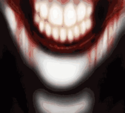 Jeff The Killer Retro Mouth And Eyes  GIF