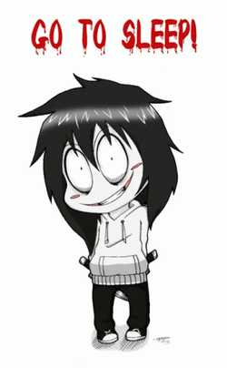Jeff The Killer Sparkling Blood GIF