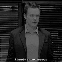 Jeff Winger I Hereby Pronounce You GIF