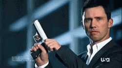 Jeffrey Donovan Loading Gun GIF