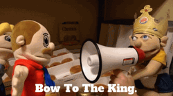Jeffy Bow To The King GIF