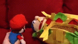 Jeffy Covered With Taco GIF