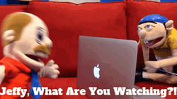 Jeffy Fighting With His Friend GIF