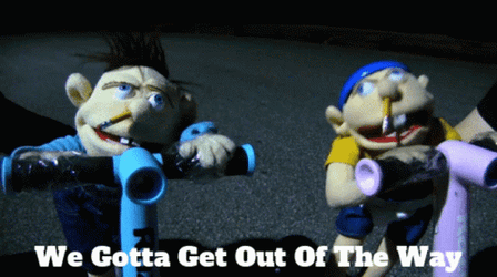 Jeffy Riding Bicycle GIF