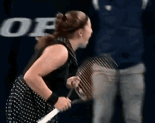 Jelena Ostapenko Come On GIF