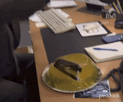 Jello Stapler Pudding The Office GIF