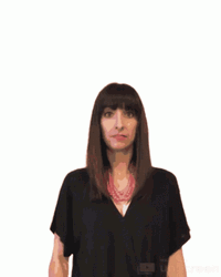 Jenn Robbins Careful Raising Hand GIF