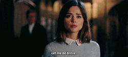 Jenna Coleman Let Me Be Brave GIF