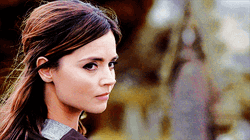 Jenna Coleman Stare And Flying Hair