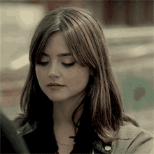 Jenna Coleman Stare With A Smile