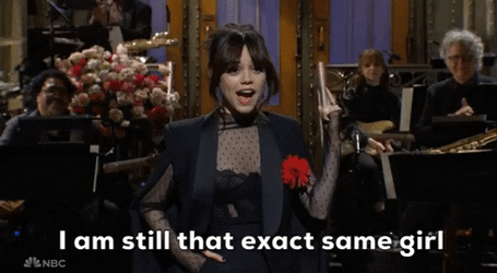 Jenna Ortega I Am That Exact Same Girl GIF