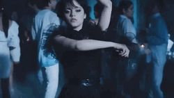 Jenna Ortega Wednesday Dancing GIF