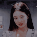 Jennie Wide Smile GIF