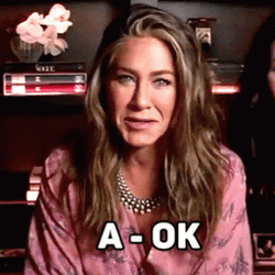 Jennifer Aniston A Okay GIF