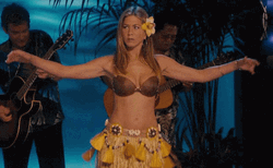 Jennifer Aniston Doing Hawaiian Dance GIF