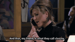 Jennifer Aniston Friends Closure GIF