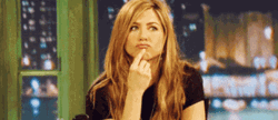 Jennifer Aniston Nodding Hmm GIF