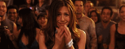 Jennifer Aniston OMG Happy GIF