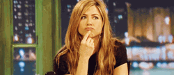 Jennifer Aniston Thinking GIF