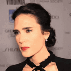 Jennifer Connelly During An Interview GIF