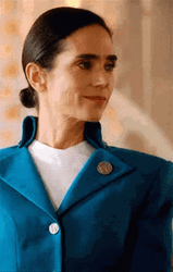 Jennifer Connelly Snowpiercer Slightly Smiling GIF