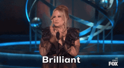 Jennifer Coolidge Clapping On Stage GIF