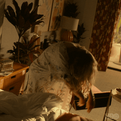 Jennifer Coolidge Doing Shoulder Roll GIF