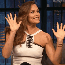 Jennifer Garner Jazz Hands Dance GIF