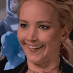 Jennifer Lawrence Funny Facial Expression GIF