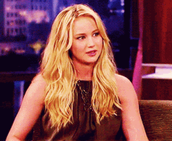 Jennifer Lawrence Gorgeous Blonde Hair GIF