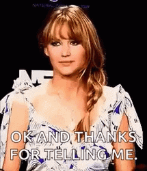 Jennifer Lawrence Ok Appreciative Nod GIF