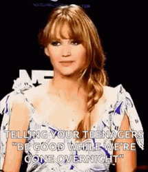 Jennifer Lawrence Ok Good Girl GIF