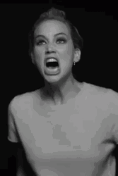 Jennifer Lawrence Rage Screaming GIF 