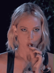 Jennifer Lawrence Scary Face GIF