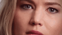 Jennifer Lawrence Serious Stare GIF